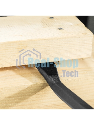 Лом-гвоздодер Denzel 450 мм, шестигранный 16 мм, окрашенный, сталь 65