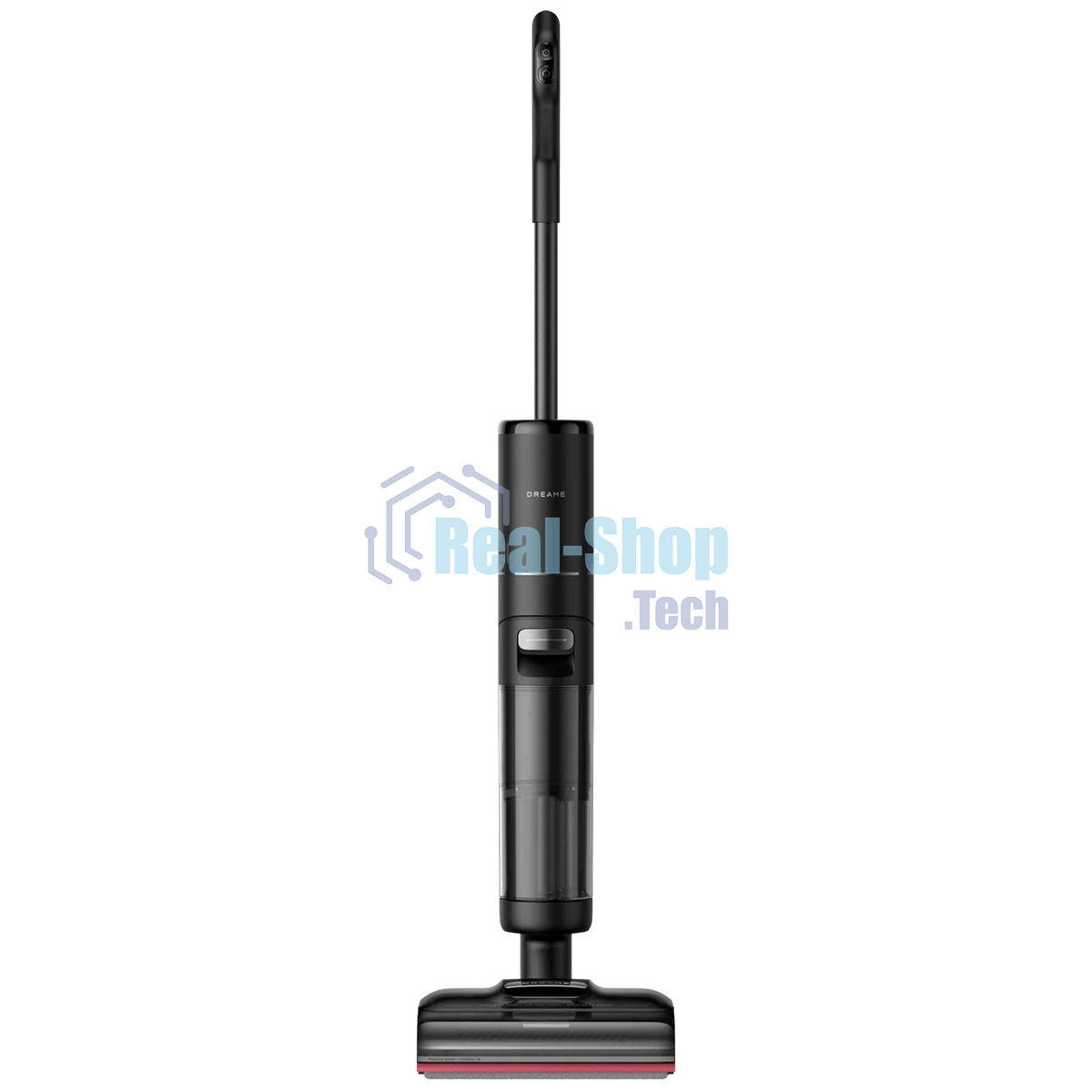 Пылесос вертикальный Dreame Wet and Dry Vacuum H15S черный, питание от аккумулятора, 400 Вт, уборка сухая/влажная, пылесборник 0,7 л