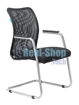 Кресло компьютерное Бюрократ CH-599AV/TW-11 на полозьях черный TW-01 сиденье черный TW-11