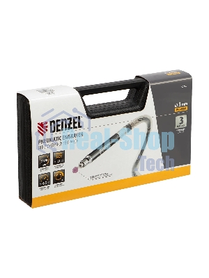 Прямошлифовальная машина (гравер) пневматический Denzel PE54000, 54000 об/мин, 3 мм, 57 л/мин