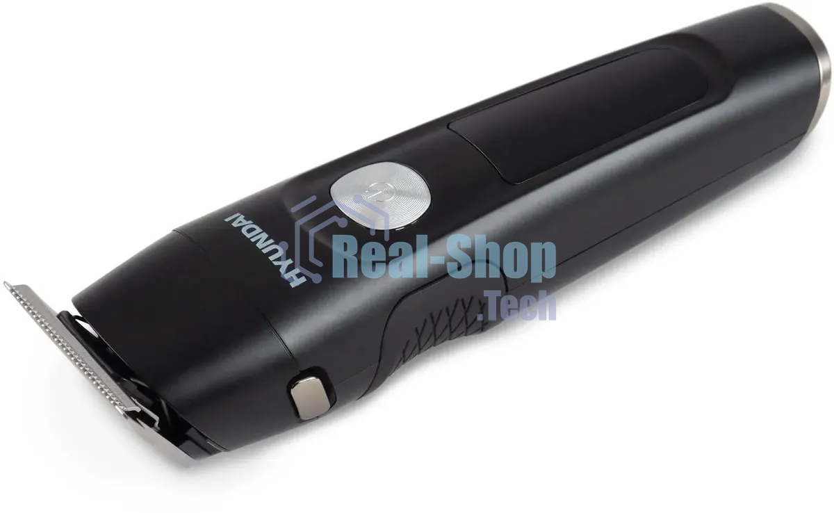 Машинка для стрижки Hyundai H-HC7120 черный/серебристый 5Вт (насадок в компл:10шт)