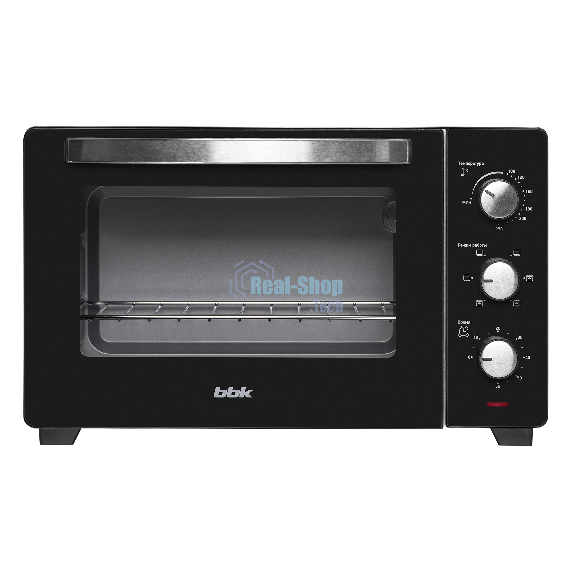 Мини-печь BBK OE3037M черный
