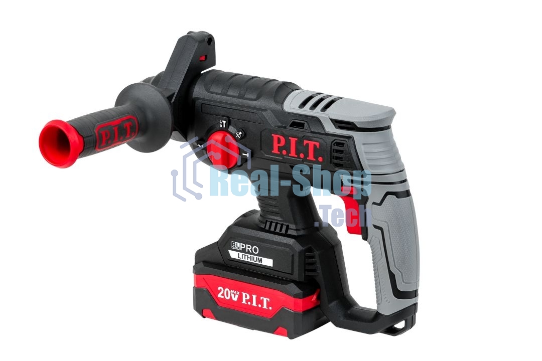 Перфоратор P.I.T. PBH20H-22B/1 патрон:SDS-plus уд.:1.8Дж аккум. (кейс в комплекте)