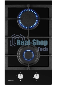 Газовая варочная поверхность Weissgauff HGG 320 BGL черный
