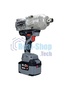 Аккумуляторный гайковерт бесщеточный ударный ProfiPower T-2000N (Li-ion-1шт, 6.0А·ч, 2000Нм, адаптер переходника, З/У, в кейсе)