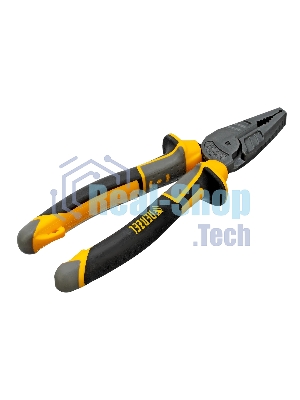 Плоскогубцы комбинированные Denzel 180 мм, трехкомпонентные рукоятки