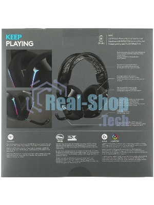 Гарнитура Logitech G733 чёрный, беспроводная, 2.4 ГГц, до 29 ч, LIGHTSYNC RGB