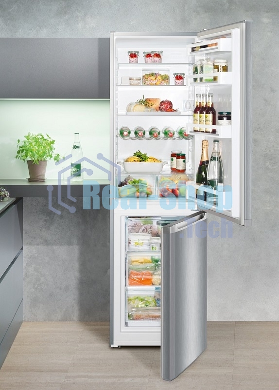 Холодильник Liebherr CUELE 3331-26 001 серебристый двухкамерный 212/84л морозилка снизу