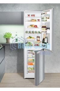 Холодильник Liebherr CUELE 3331-26 001 серебристый двухкамерный 212/84л морозилка снизу