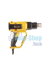 Фен технический Denzel HG-2000E, 2000 Вт, 2 режима, LCD дисплей