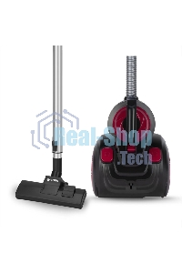 Пылесос Vitek VT-1838 (MC) черный/фуксия, 250/1600 Вт, уборка сухая, пылесборник контейнер 2 л
