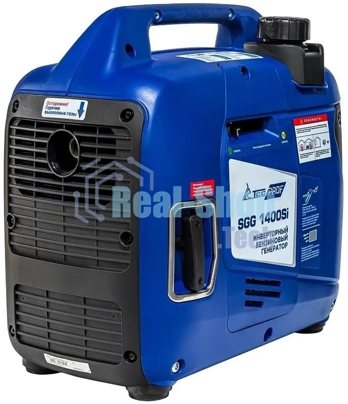Электрогенератор бензиновый инверторный ТСС SGG 1400Si, 1.4 кВт, 56 дБ, 10.5 кг