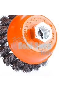 Щетка EDGE by PATRIOT чашеобразная 75ммХМ14 витая проволока