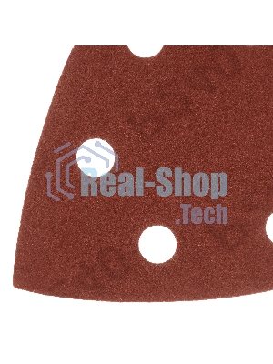 Треугольник абразивный Denzel на ворc. подложке под 