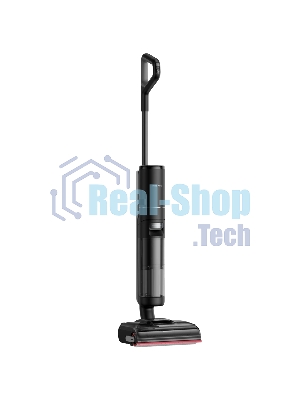 Пылесос вертикальный Dreame Wet and Dry Vacuum H15S черный, питание от аккумулятора, 400 Вт, уборка сухая/влажная, пылесборник 0,7 л