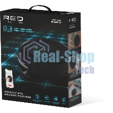 Робот-пылесос Red Solution RV-RL6100S черный, 2600 мAч Li-Ion, уборка влажная/сухая, пылесборник контейнер 0,3 л
