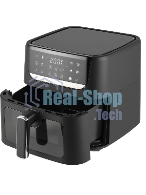 Аэрогриль TopDevice TDA601 черный, 1500 Вт, 6 л, сенсор, 12 программ