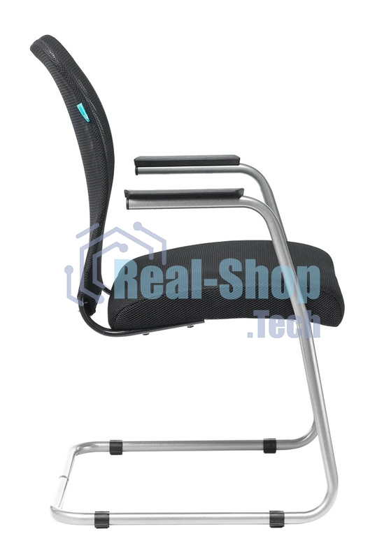 Кресло компьютерное Бюрократ CH-599AV/TW-11 на полозьях черный TW-01 сиденье черный TW-11