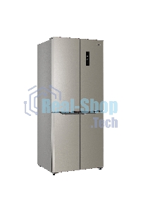 Холодильник Бирюса CD 405 I нержавеющая сталь двухкамерный 289/130л морозилка снизу Side by Side