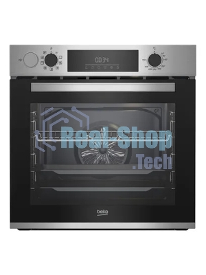Встраиваемый духовой шкаф электрический Beko BBIS12300XDE серый