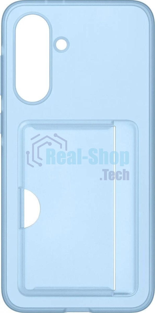 Чехол (клип-кейс) для Samsung Galaxy A36 Card Slot Case A36 голубой (EF-OA366TLEGRU)