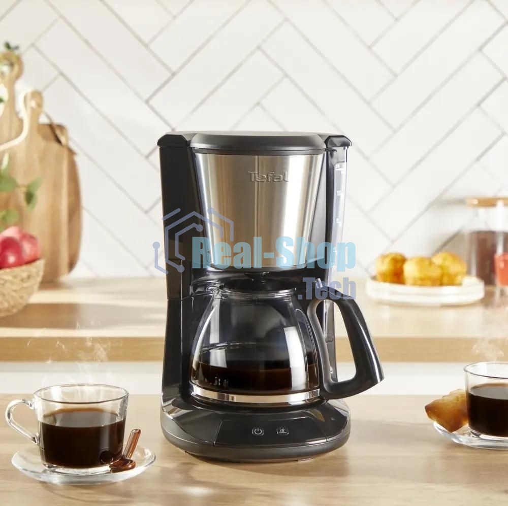 Кофеварка капельная Tefal CM5S1DE0 1000Вт черный
