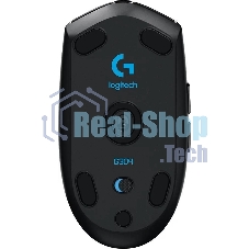 Мышь беспроводная Logitech G304 Lightspeed черный, 12000 dpi, радиоканал, USB, кнопки - 6