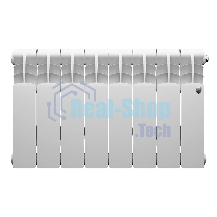 Радиатор биметаллический Royal Thermo Revolution B 350 - 8 секц.