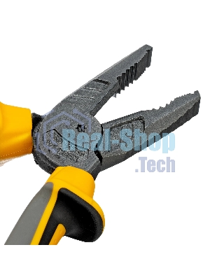 Плоскогубцы комбинированные Denzel 180 мм, трехкомпонентные рукоятки