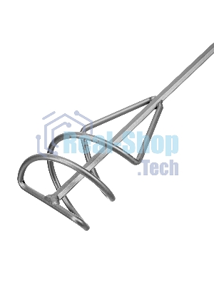 Миксер Сибртех для строительных смесей, 80х9х400 мм, шестигранный хвостовик