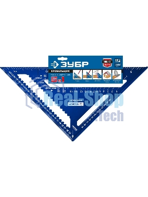 Универсальный кровельный угольник Зубр, 300 мм, 5-в-1, Кровельщик