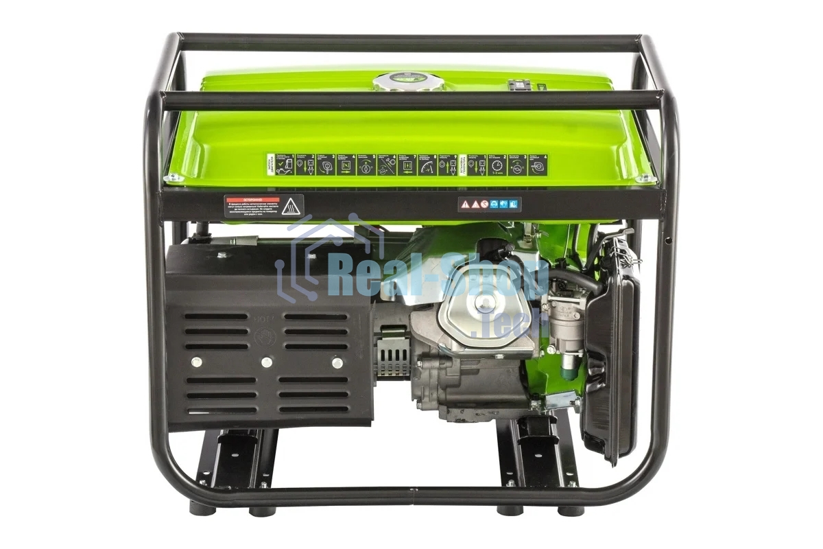 Электрогенератор бензиновый Сибртех БС-6500Э, 5.5 кВт, 95 дБ, 78.5 кг