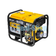 Электрогенератор дизельный Denzel DES-32E, 3.2 кВт, 110 дБ, 78.9 кг