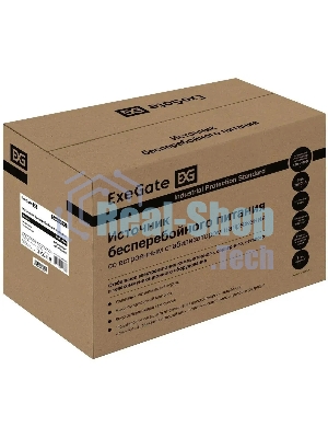 Источник бесперебойного питания ExeGate SpecialPro UNB-1500.LED.AVR.EURO.RJ / 1500 ВА / 950 Вт / 4 x CEE 7 (евророзетка)