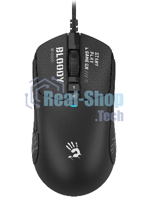 Мышь проводная A4Tech Bloody W72 Ultra черный, 20000 dpi, USB, кнопки - 7