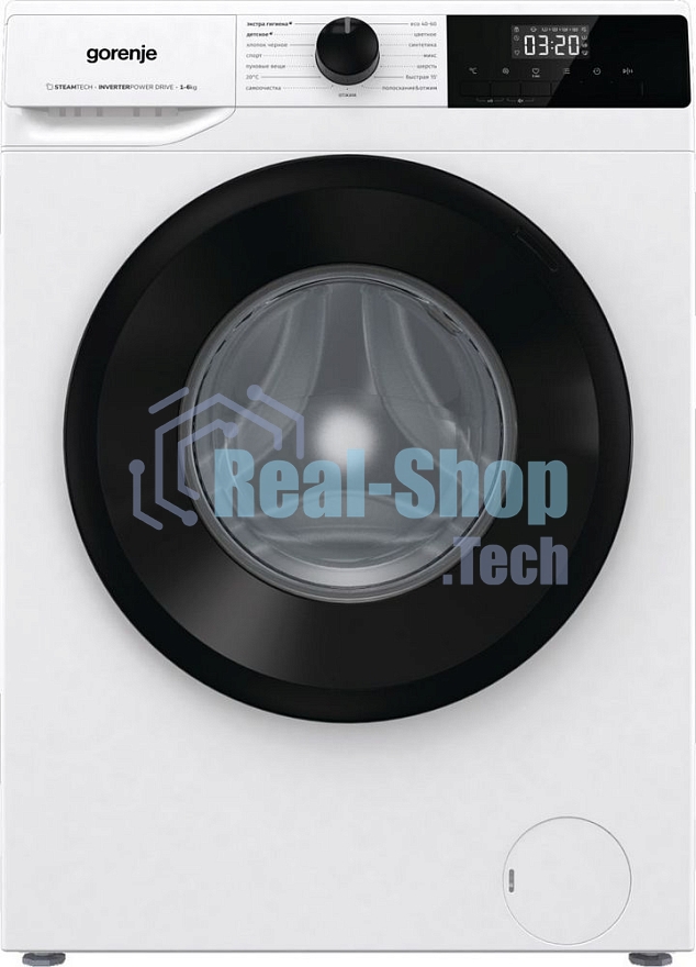 Стиральная машина Gorenje W1NHPI60SCSIRV белый загр. фронтальная макс.: 6 кг 1400об/мин класс: А