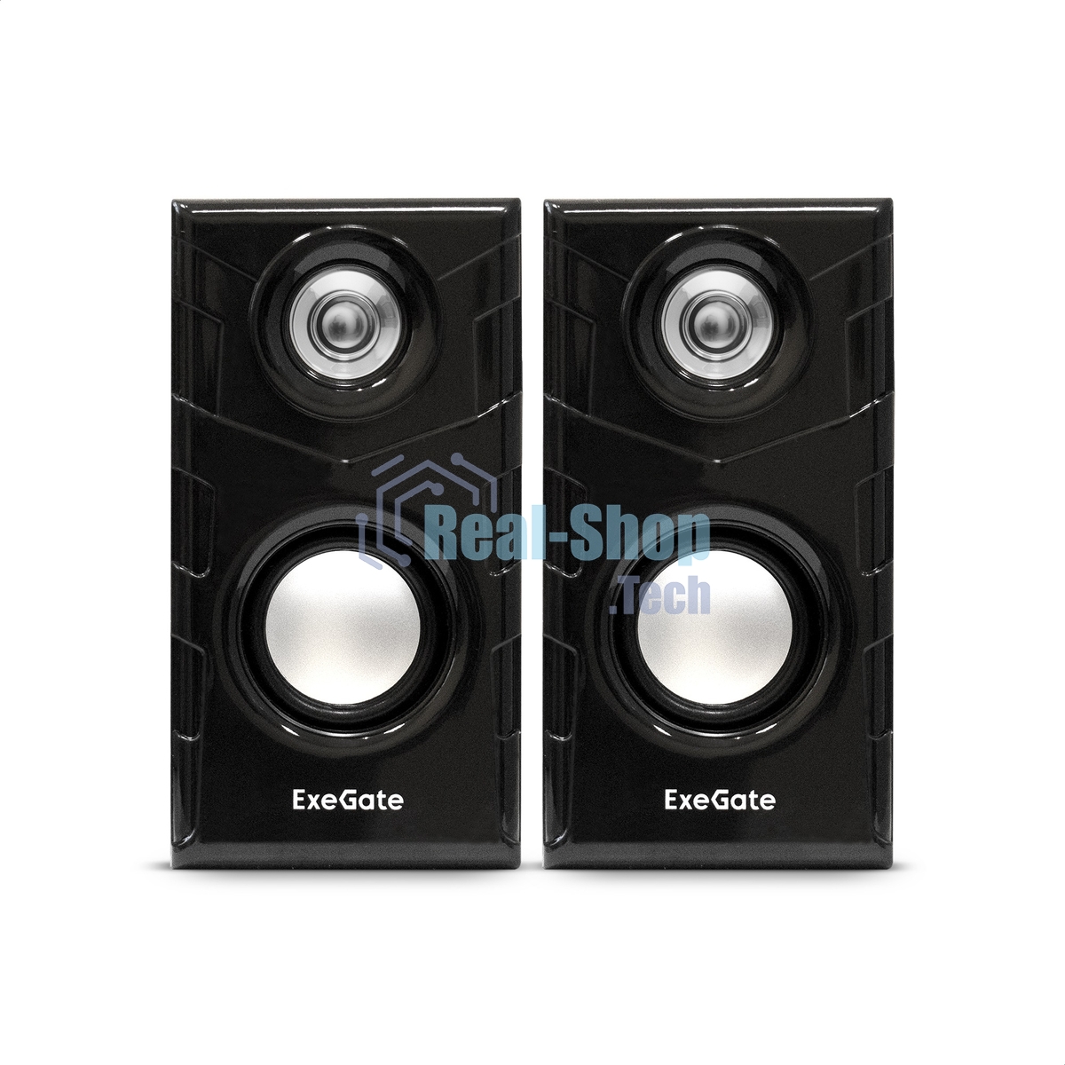 Акустическая система 2.0 ExeGate EX289694RUS Tango 316 (питание USB, 2х3Вт (6 Вт RMS), 80-20000Гц, дерево)