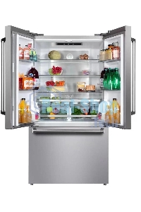 Холодильник LEX LFD595IxID нержавеющая сталь двухкамерный 404/177л морозилка снизу, No Frost, Side by Side