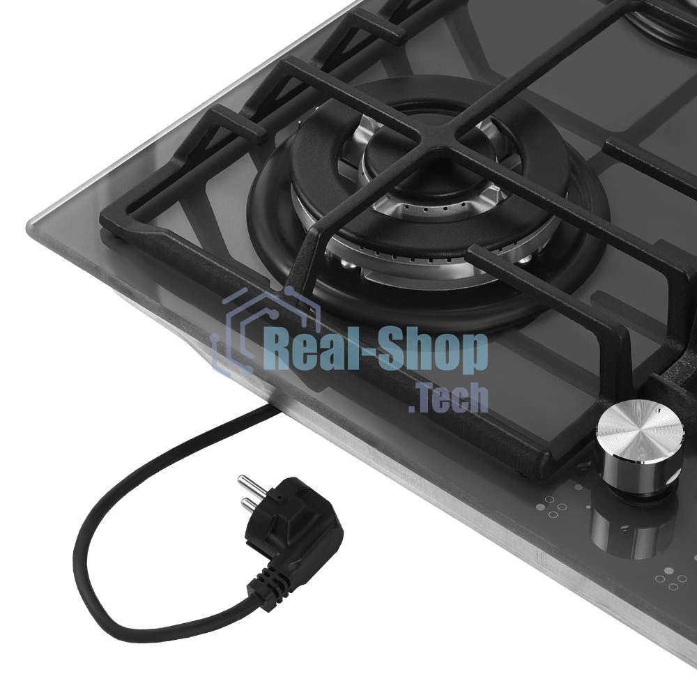 Газовая варочная панель Maunfeld EGHG.64.63CDGR/G графитовый