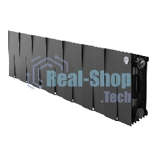 Радиатор биметаллический Royal Thermo PianoForte 200 черный- 14 секц.