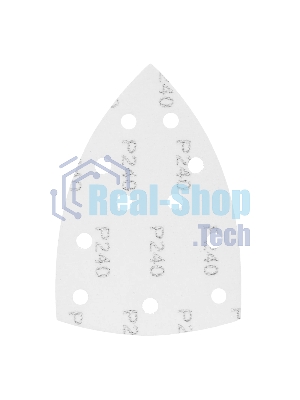 Треугольник абразивный Denzel на ворc. подложке под 