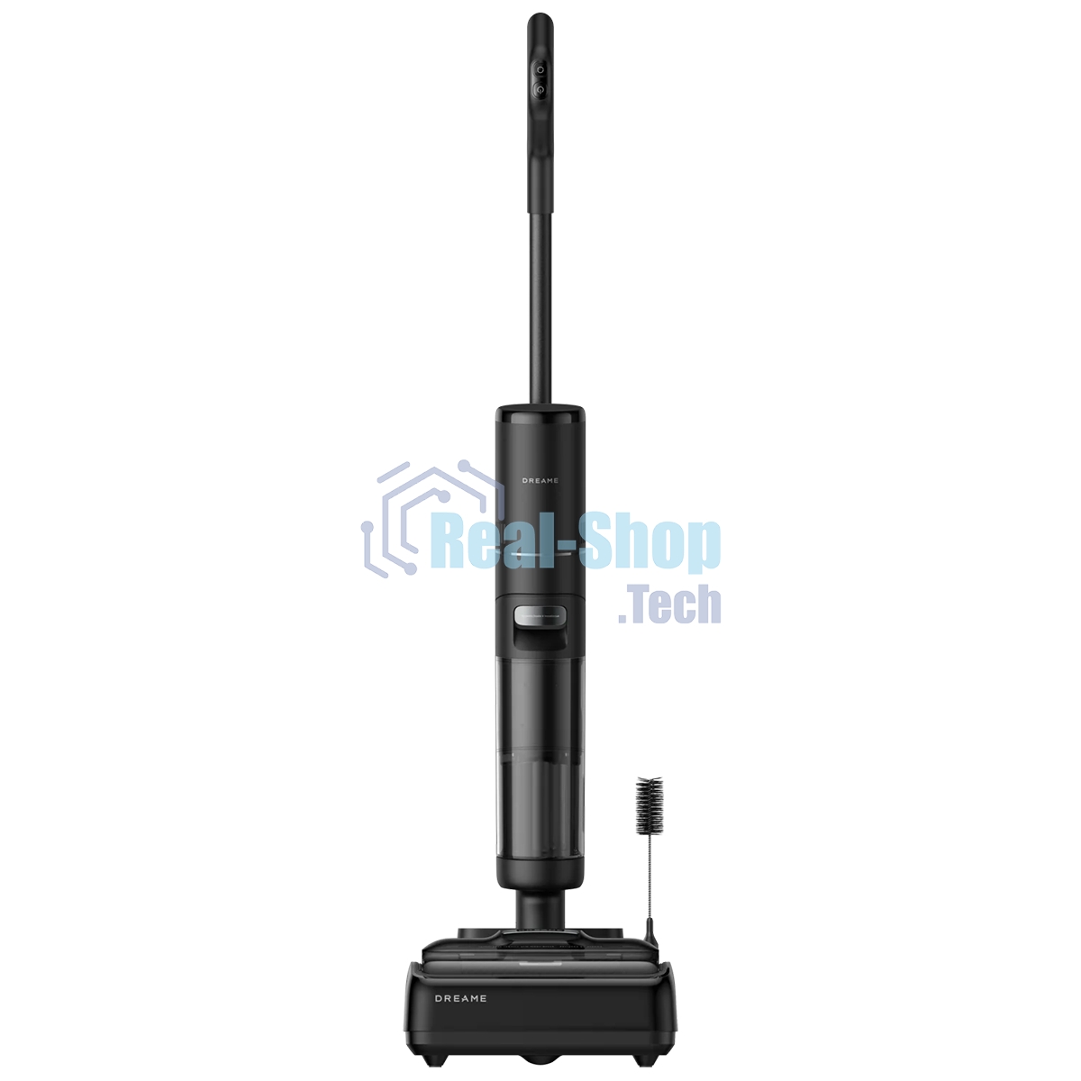Пылесос вертикальный Dreame Wet and Dry Vacuum H15S черный, питание от аккумулятора, 400 Вт, уборка сухая/влажная, пылесборник 0,7 л