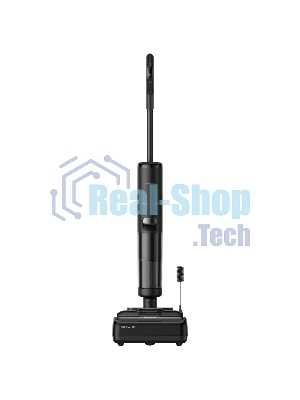 Пылесос вертикальный Dreame Wet and Dry Vacuum H15S черный, питание от аккумулятора, 400 Вт, уборка сухая/влажная, пылесборник 0,7 л