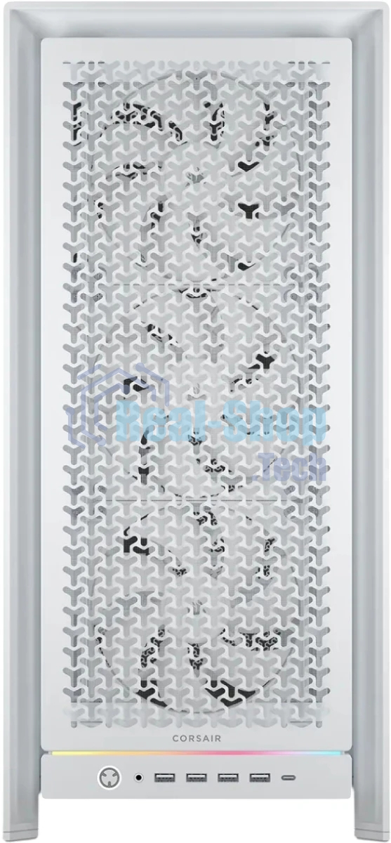 Корпус Corsair Frame 5000D RS White, Midi-Tower, белый, 4 x 1