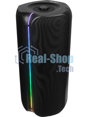 Портативная колонка Ural Болт 64х21 черный 640W 2.0 BT/3.5Jack/USB-C 10м 5200mAh (УРАЛ БОЛТ 64Х21)