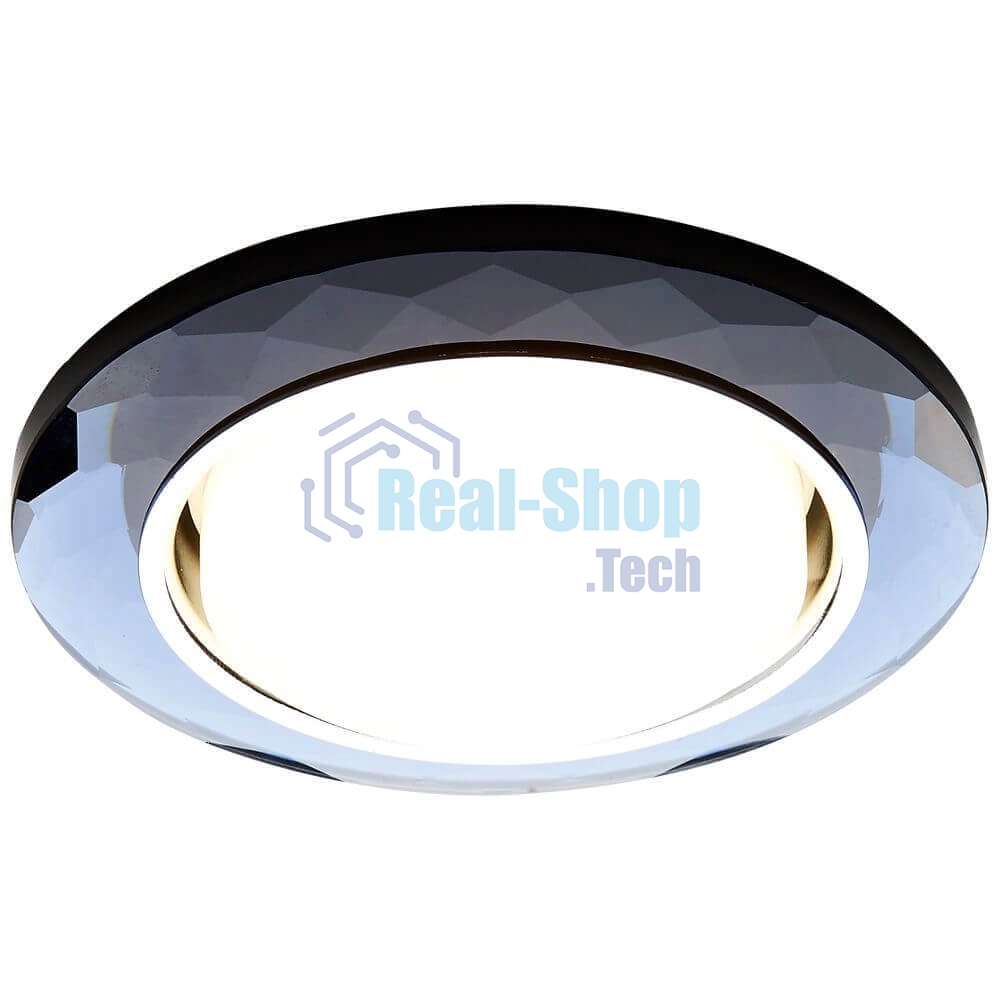 Точечный светодиодный светильник Ambrella Light хром/тонированный GX53 G8077 BK