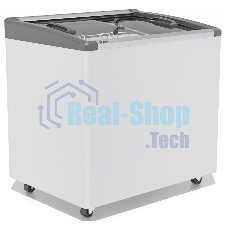 Морозильный ларь FROSTOR GELLAR FG 250 E, белый/серый, 240л, 2 корзины