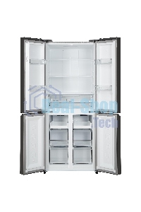 Холодильник Бирюса CD 405 I нержавеющая сталь двухкамерный 289/130л морозилка снизу Side by Side