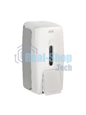 Дозатор для жидкого мыла пластик Puff-8120 белый, 0,8 л