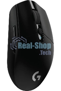 Мышь беспроводная Logitech G304 Lightspeed черный, 12000 dpi, радиоканал, USB, кнопки - 6